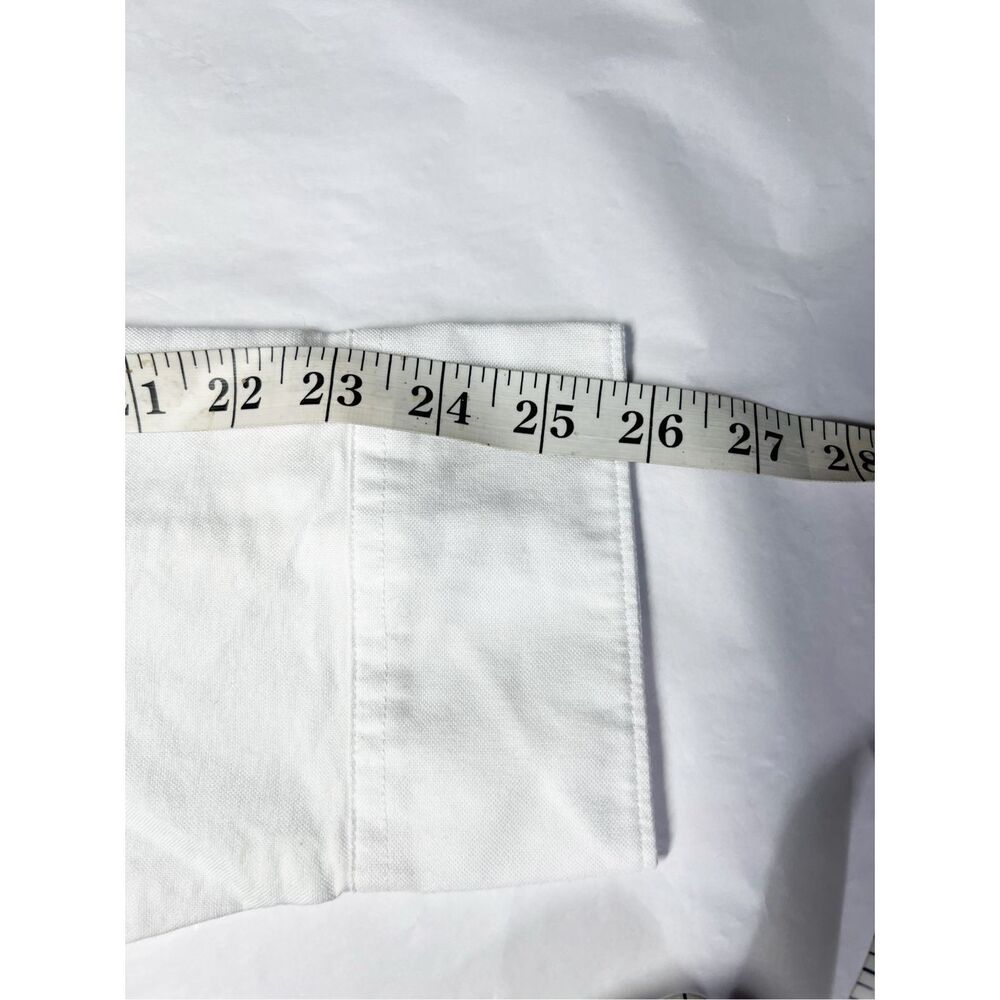 Everlane White Slim Oxford Shirt Cotton Button Down Mens XL NWT Classic - Picture 10 of 13